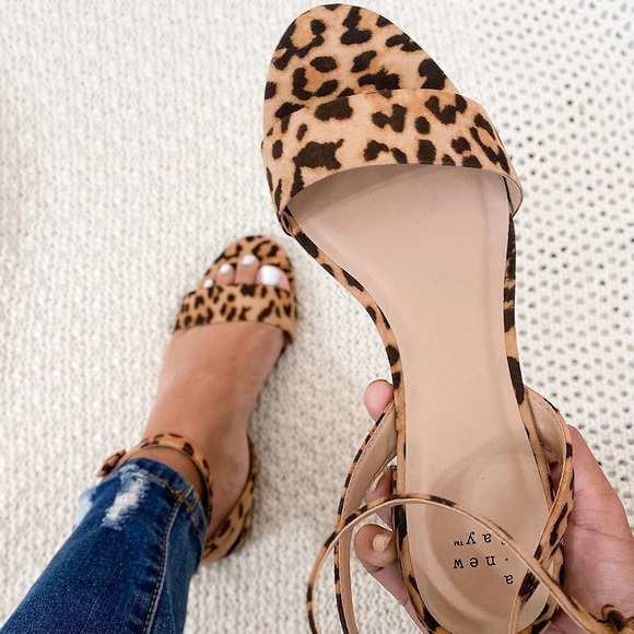 target leopard print sandals